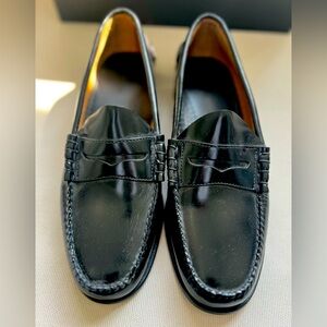 Men’s LL Bean leather loafers- size 10.5